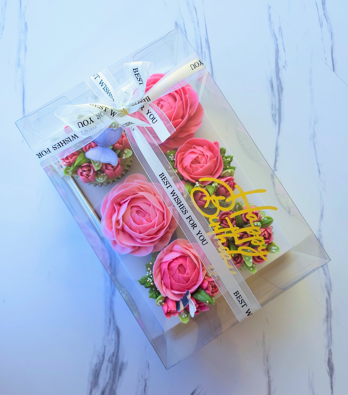 Classic Range Floral Celebration Cupcakes