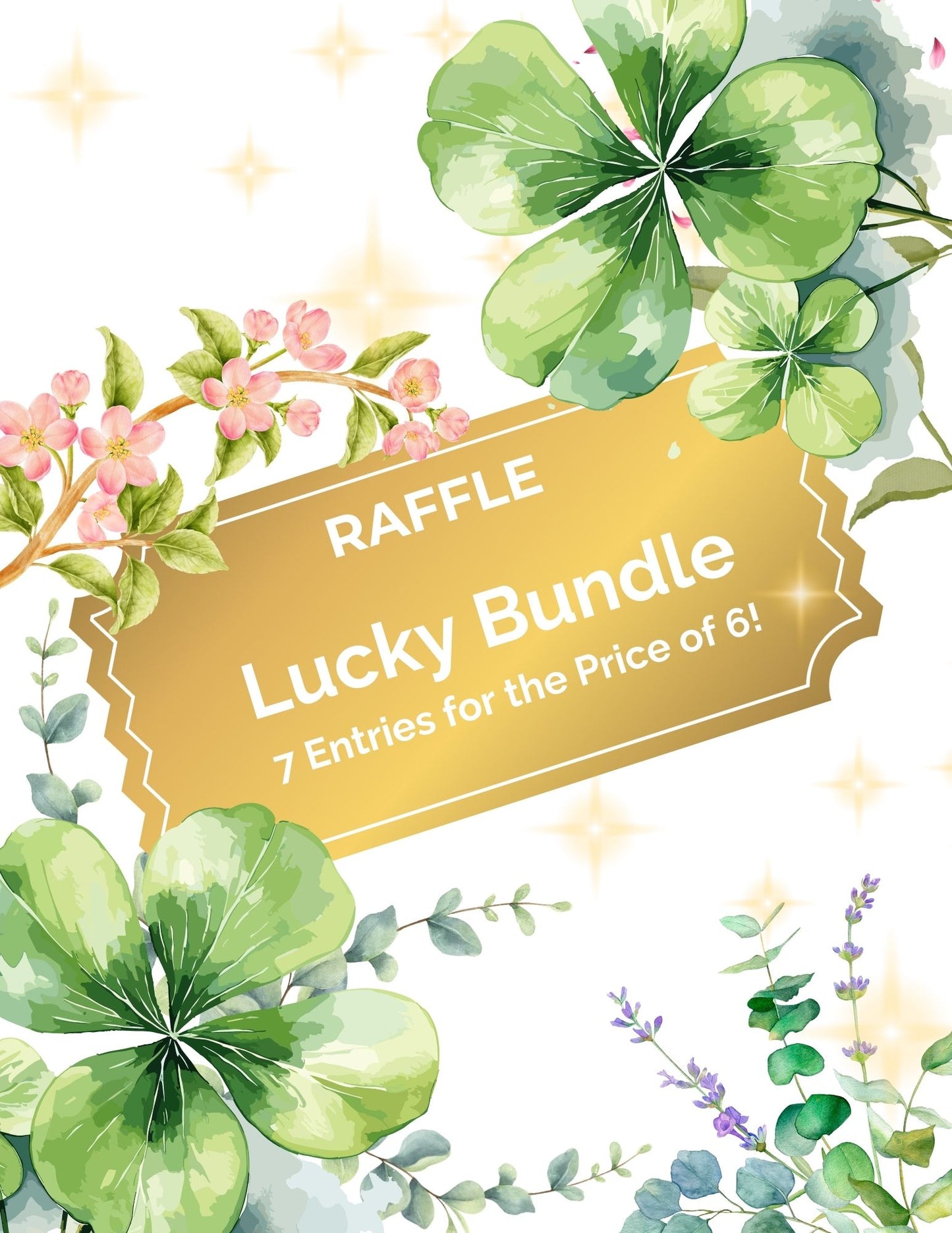 Get Your Sweet Petals Raffle Tickets Now | Each Ticket Could Be The Winning One!