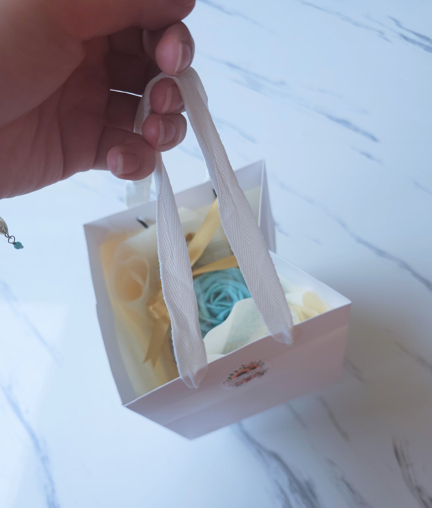 Individual Floral Cupcake