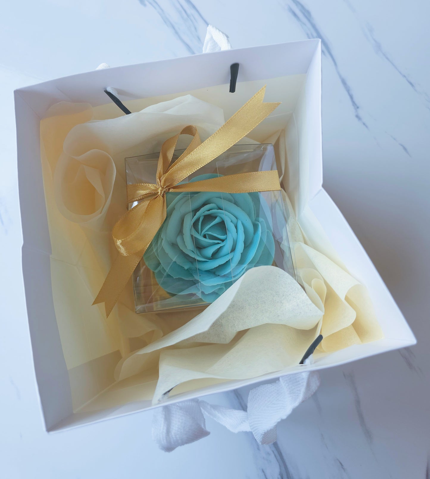 Individual Floral Cupcake